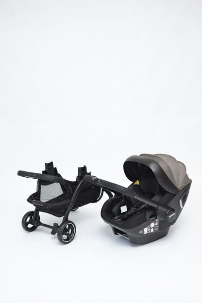 Roova® Duo iSIZE | All black / Taupe