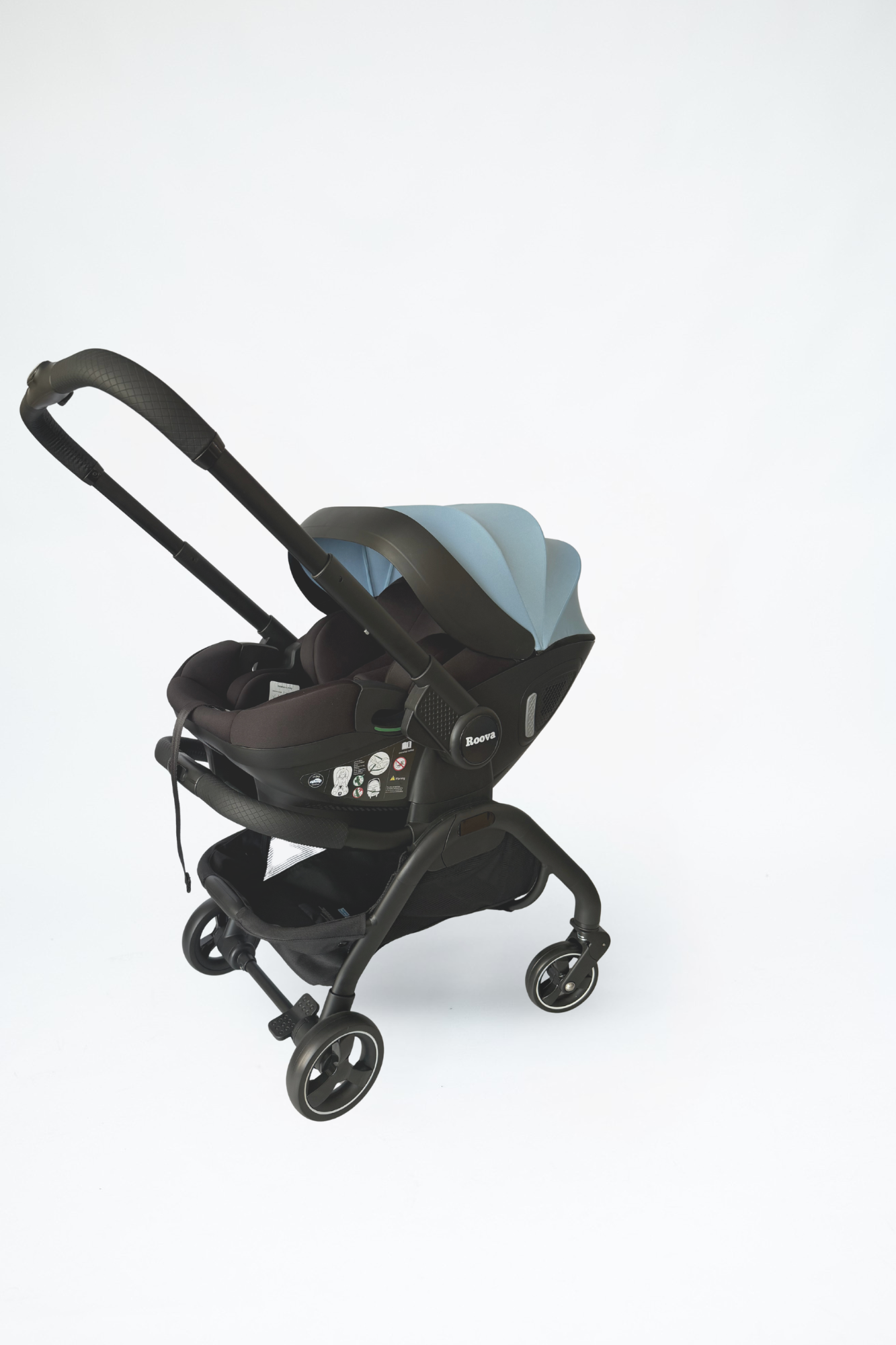 Roova Duo - All black edition | Slate Blue