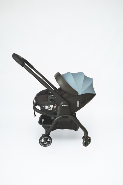Roova Duo - All black edition | Slate Blue
