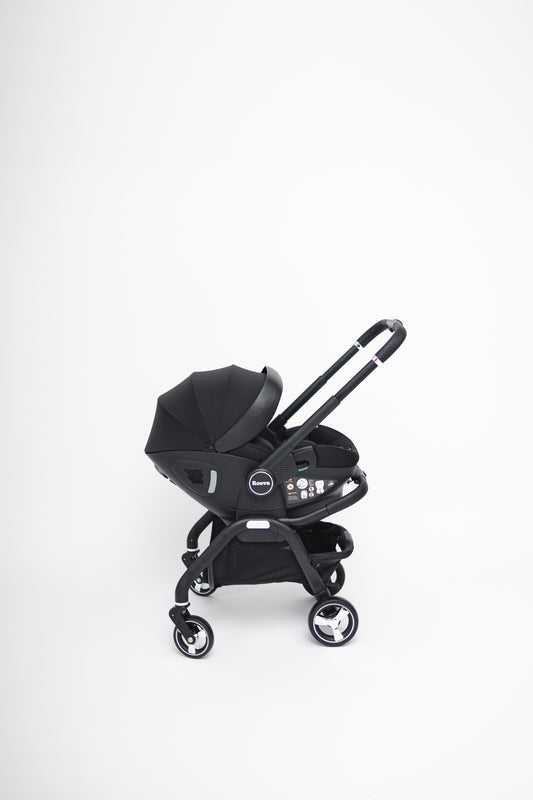 Roova® Duo iSIZE | Obsidian Silver