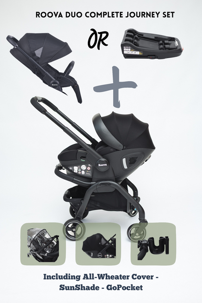 Roova® Duo iSIZE | Complete Journey SET