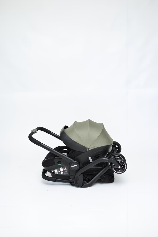 Roova® Duo iSIZE | All black / Olive